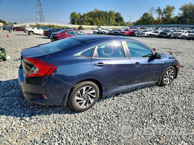 Trzecie zdjęcie samochodu z tyłu: 2016 HONDA CIVIC EX VIN:19XFC2F7XGE088400 - miniatura
