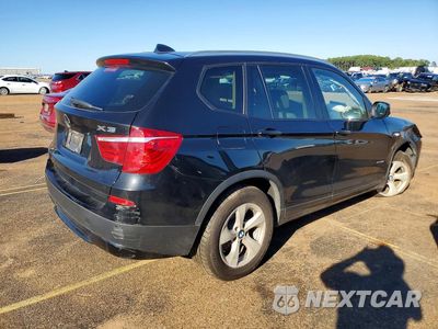 Trzecie zdjęcie samochodu z tyłu: 2012 BMW X3 XDRIVE28I VIN:5UXWX5C50CL720409 - miniatura
