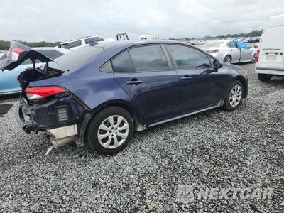 Trzecie zdjęcie samochodu z tyłu: 2022 TOYOTA COROLLA LE VIN:5YFEPMAE1NP382216 - miniatura