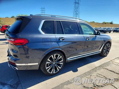 Trzecie zdjęcie samochodu z tyłu: 2019 BMW X7 XDRIVE40I VIN:5UXCW2C52KLB44196 - miniatura
