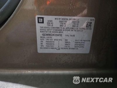 Zdjęcie 13 z 13 samochodu: 2015 CHEVROLET SILVERADO K1500 LT VIN:1GCVKREC3FZ294702 - miniatura