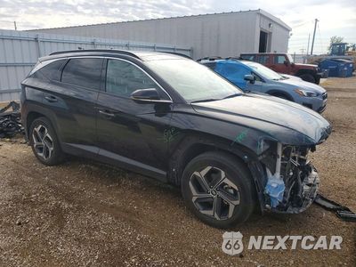 Czwarte zdjęcie samochodu z boku: 2022 HYUNDAI TUCSON LIMITED VIN:5NMJECAE6NH039779 - miniatura