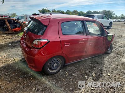 Trzecie zdjęcie samochodu z tyłu: 2024 MITSUBISHI MIRAGE ES VIN:ML32AUHJ1RH018132 - miniatura