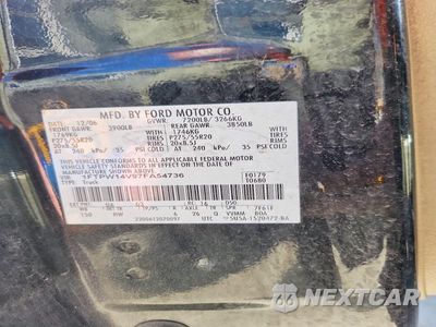 Zdjęcie 12 z 12 samochodu: 2007 FORD F150 SUPERCREW VIN:1FTPW14V97FA54736 - miniatura