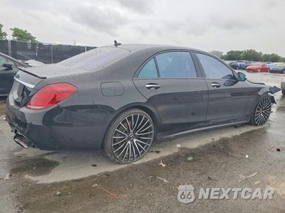 Trzecie zdjęcie samochodu z tyłu: 2018 MERCEDES-BENZ S 560 VIN:WDDUG8DB6JA393186 - miniatura