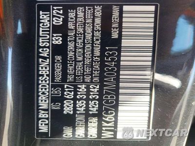 Zdjęcie 12 z 12 samochodu: 2021 MERCEDES-BENZ S 580 4MATIC VIN:W1K6G7GB7MA034531 - miniatura
