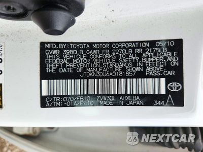 Zdjęcie 12 z 12 samochodu: 2010 TOYOTA PRIUS III VIN:JTDKN3DU6A0181857 - miniatura