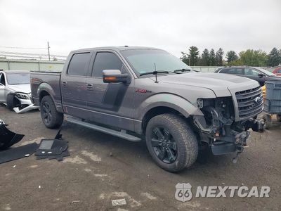 Czwarte zdjęcie samochodu z boku: 2014 FORD F150 SUPERCREW VIN:1FTFW1ET2EFA76082 - miniatura