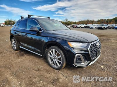 Czwarte zdjęcie samochodu z boku: 2021 AUDI Q5 E PREMIUM PLUS VIN:WA1E2AFY1M2118579 - miniatura