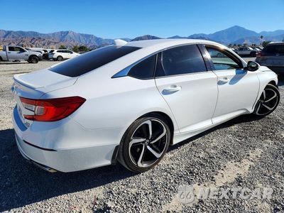 Trzecie zdjęcie samochodu z tyłu: 2019 HONDA ACCORD SPORT VIN:1HGCV2F31KA023040 - miniatura