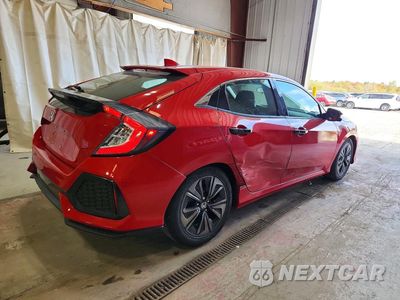 Trzecie zdjęcie samochodu z tyłu: 2018 HONDA CIVIC EX VIN:SHHFK7H59JU412920 - miniatura
