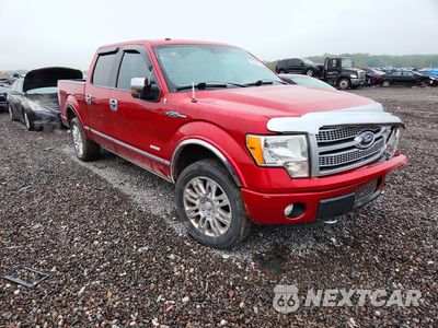 Czwarte zdjęcie samochodu z boku: 2012 FORD F150 SUPERCREW VIN:1FTFW1ET7CFC30069 - miniatura