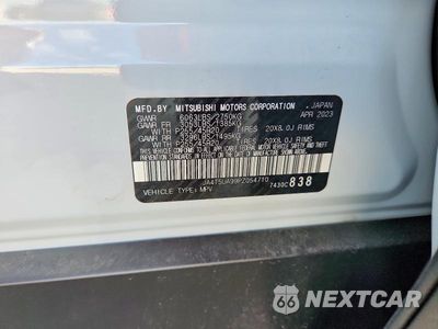 Zdjęcie 13 z 13 samochodu: 2023 MITSUBISHI OUTLANDER SE VIN:JA4T5UA99PZ054710 - miniatura
