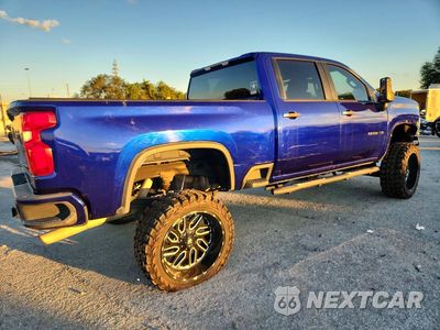 Trzecie zdjęcie samochodu z tyłu: 2020 CHEVROLET SILVERADO K2500 CUSTOM VIN:1GC4YME73LF345743 - miniatura