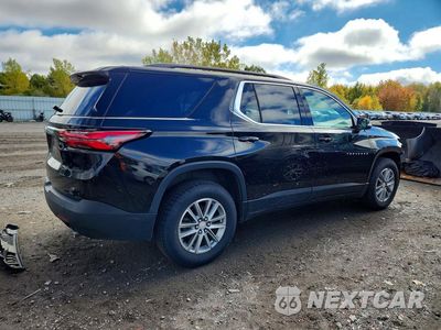 Trzecie zdjęcie samochodu z tyłu: 2023 CHEVROLET TRAVERSE LT VIN:1GNEVHKW8PJ165071 - miniatura