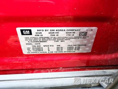 Zdjęcie 12 z 12 samochodu: 2020 BUICK ENCORE PREFERRED VIN:KL4CJASB9LB066807 - miniatura
