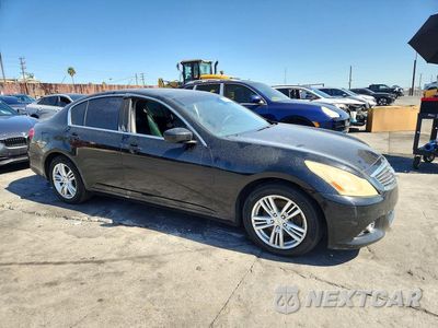 Czwarte zdjęcie samochodu z boku: 2011 INFINITI G25 SEDAN BASE VIN:JN1DV6AP7BM604015 - miniatura