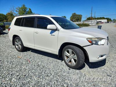Czwarte zdjęcie samochodu z boku: 2008 TOYOTA HIGHLANDER SPORT VIN:JTEDS43A382048241 - miniatura
