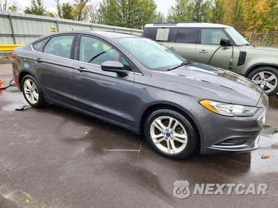 Czwarte zdjęcie samochodu z boku: 2018 FORD FUSION SE VIN:3FA6P0HD2JR266916 - miniatura