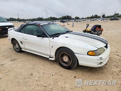 Czwarte zdjęcie samochodu z boku: 1998 FORD MUSTANG CONVERTIBLE VIN:1FAFP4441WF276063 - miniatura