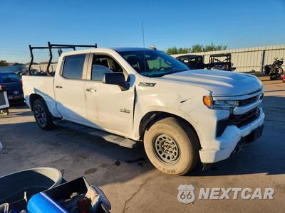 Czwarte zdjęcie samochodu z boku: 2023 CHEVROLET SILVERADO K1500 RST VIN:3GCUDEED6PG262030 - miniatura