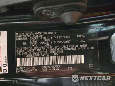 Zdjęcie 13 z 13 samochodu: 2019 TOYOTA 4RUNNER SR5 PREMIUM VIN:JTEBU5JR0K5645949 - miniatura