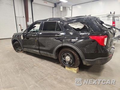Drugie zdjęcie samochodu z przodu: 2021 FORD EXPLORER POLICE INTERCEPTOR VIN:1FM5K8ABXMGC39143 - miniatura