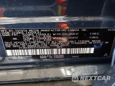 Zdjęcie 13 z 13 samochodu: 2026 TOYOTA RAV4 LE VIN:2T36CRAV3TC009955 - miniatura