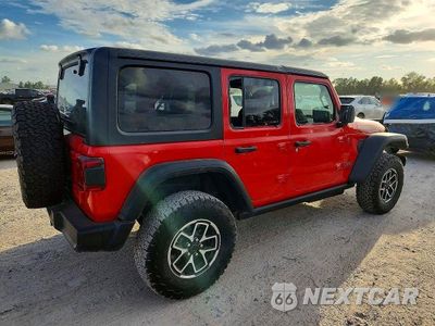 Trzecie zdjęcie samochodu z tyłu: 2026 JEEP WRANGLER RUBICON VIN:1C4PJXFN4TW270888 - miniatura