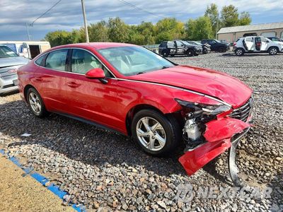 Czwarte zdjęcie samochodu z boku: 2021 HYUNDAI SONATA SE VIN:5NPEG4JAXMH066970 - miniatura