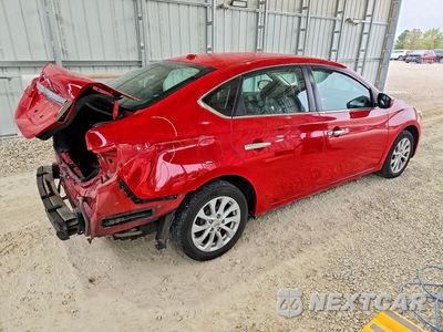 Trzecie zdjęcie samochodu z tyłu: 2018 NISSAN SENTRA SV VIN:3N1AB7APXJY266767 - miniatura