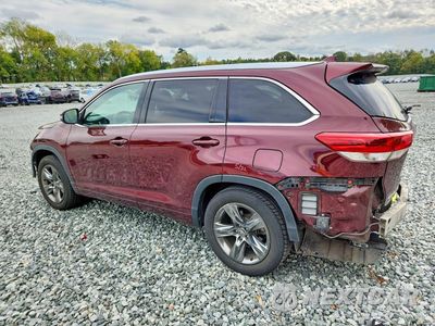 Drugie zdjęcie samochodu z przodu: 2018 TOYOTA HIGHLANDER LIMITED PLATINUM VIN:5TDYZRFH4JS235882 - miniatura