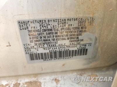 Zdjęcie 12 z 12 samochodu: 2017 NISSAN SENTRA SV VIN:3N1AB7APXHY211147 - miniatura