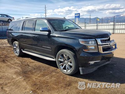 Czwarte zdjęcie samochodu z boku: 2015 CHEVROLET SUBURBAN K1500 LTZ VIN:1GNSKKKC3FR126385 - miniatura