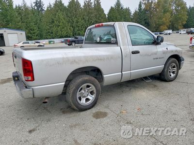 Trzecie zdjęcie samochodu z tyłu: 2003 DODGE RAM 1500 ST VIN:1D7HA16N43J676321 - miniatura