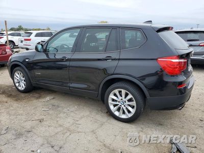 Drugie zdjęcie samochodu z przodu: 2013 BMW X3 XDRIVE28I VIN:5UXWX9C5XD0D08785 - miniatura