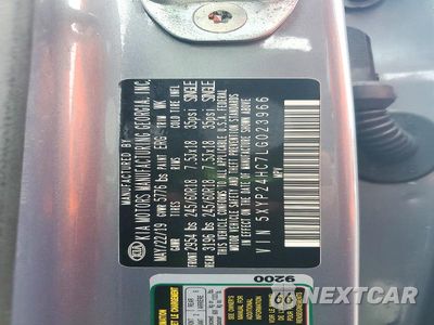 Zdjęcie 12 z 12 samochodu: 2020 KIA TELLURIDE LX VIN:5XYP24HC7LG023966 - miniatura