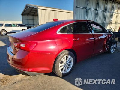 Trzecie zdjęcie samochodu z tyłu: 2018 CHEVROLET MALIBU LT VIN:1G1ZD5ST5JF116639 - miniatura