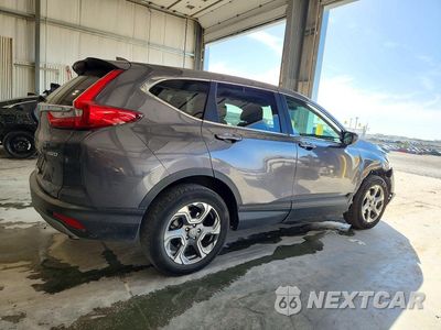 Trzecie zdjęcie samochodu z tyłu: 2019 HONDA CR-V EX VIN:5J6RW2H57KA019962 - miniatura