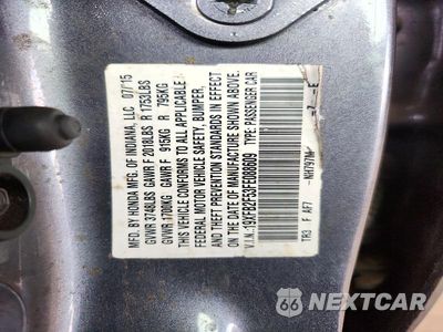 Zdjęcie 13 z 13 samochodu: 2015 HONDA CIVIC LX VIN:19XFB2F53FE088609 - miniatura