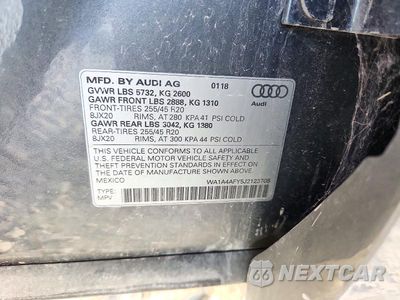 Zdjęcie 12 z 12 samochodu: 2018 AUDI SQ5 PREMIUM PLUS VIN:WA1A4AFY5J2123708 - miniatura