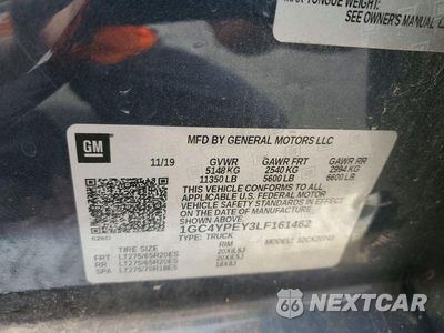 Zdjęcie 12 z 12 samochodu: 2020 CHEVROLET SILVERADO K2500 HEAVY DUTY LTZ VIN:1GC4YPEY3LF161462 - miniatura