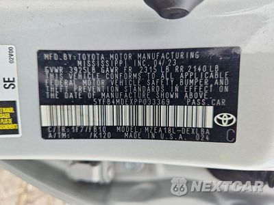 Zdjęcie 12 z 12 samochodu: 2023 TOYOTA COROLLA LE VIN:5YFB4MDEXPP033369 - miniatura