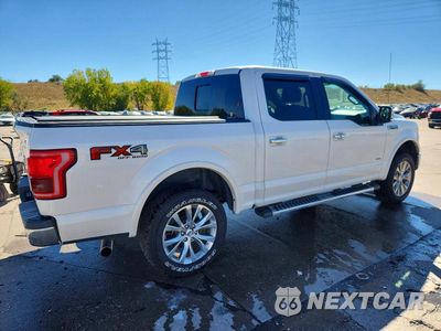 Trzecie zdjęcie samochodu z tyłu: 2017 FORD F150 SUPERCREW VIN:1FTEW1EG4HKC69151 - miniatura