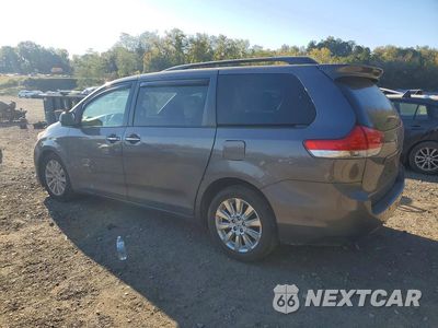Drugie zdjęcie samochodu z przodu: 2013 TOYOTA SIENNA XLE 7-PASSENGER VIN:5TDDK3DC7DS061656 - miniatura