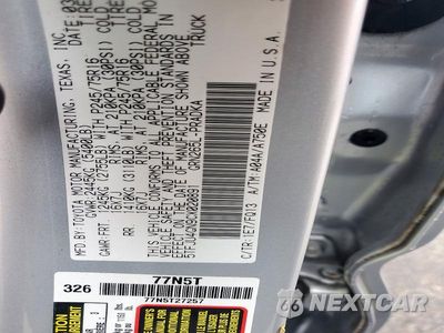 Zdjęcie 12 z 12 samochodu: 2012 TOYOTA TACOMA DOUBLE CAB PRERUNNER VIN:5TFJU4GN9CX020891 - miniatura
