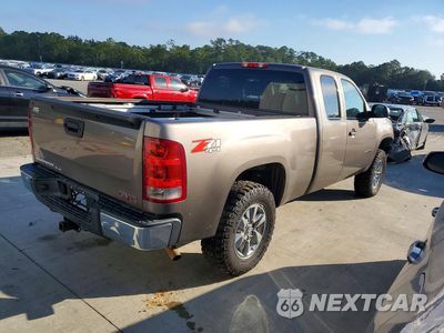 Trzecie zdjęcie samochodu z tyłu: 2013 GMC SIERRA K1500 SLE VIN:1GTR2VE75DZ258536 - miniatura