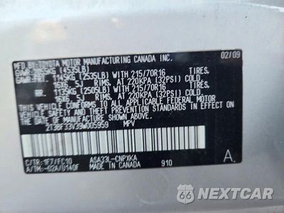 Zdjęcie 13 z 13 samochodu: 2009 TOYOTA RAV4 BASE VIN:2T3BF33V39W005959 - miniatura