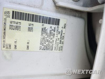 Zdjęcie 12 z 12 samochodu: 2010 NISSAN ALTIMA HYBRID VIN:1N4CL2AP6AC111959 - miniatura
