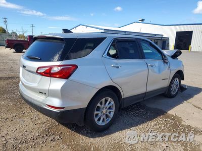 Trzecie zdjęcie samochodu z tyłu: 2021 CHEVROLET EQUINOX LT VIN:3GNAXUEV5MS172347 - miniatura